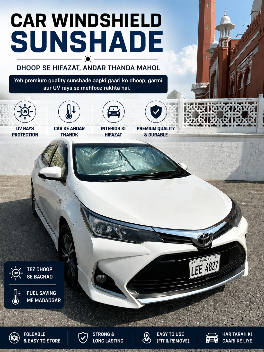 Car Windshield Sunshade Umbrella