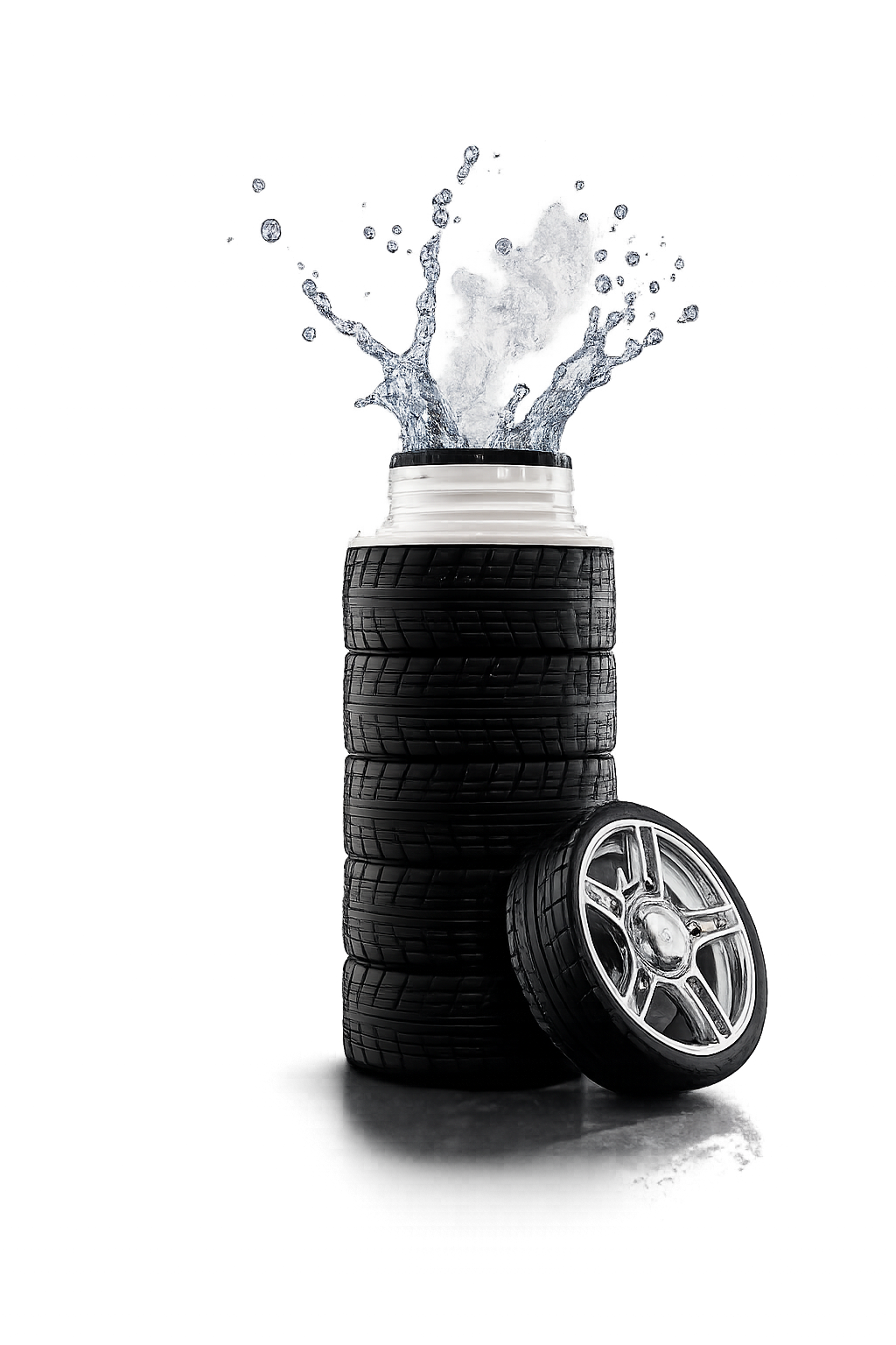 Tire Water Bottle – Built for Performance